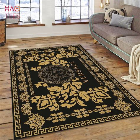 versace rug for living room.